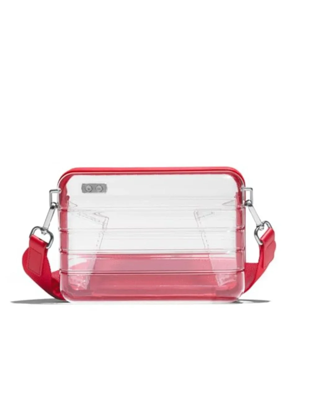 Clear Crossbody Stadium Bag with Adjustable Strap